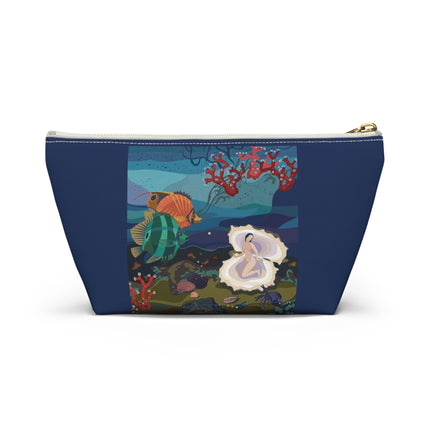 Ocean Pearl Siren Cosmetic Bag – Mystical Mermaid & Marine Enchantment