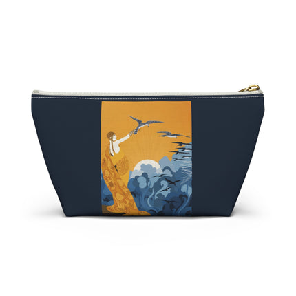 Falcon Mistress Cosmetic Bag – Art Deco Power & Golden Freedom