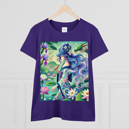 Fairy of the Koi Pond Cotton Tee