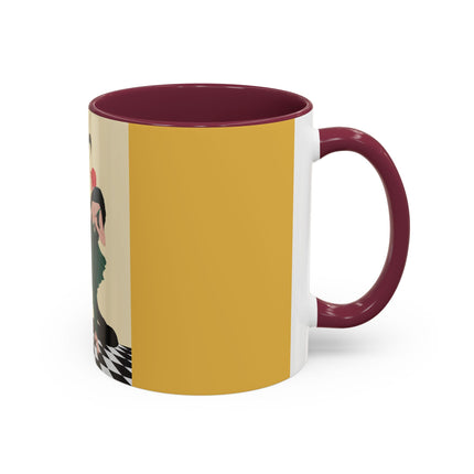 The Marionette Colorful Mugs – Theatrical Glamour & Cabaret Elegance
