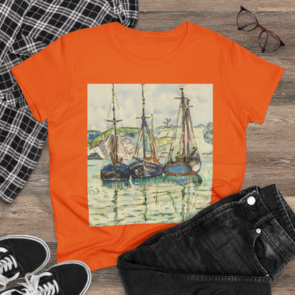 Le Trieux Paul Signac Women's Midweight Cotton Tee