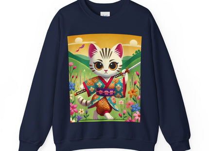Samurai Kitten Unisex Heavy Blend™ Crewneck Sweatshirt