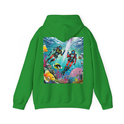 FBI Robot Dive Team – Heavy Blend™ Hooded Sweatshirt
