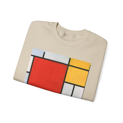Composition with Red, Yellow, Blue, and Black by Piet Mondrian Heavy Blend™ Crewneck Sweatshirt