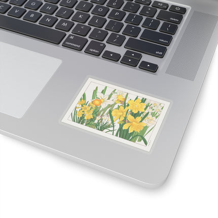 Daffodil by Tanigami Kônan Kiss-Cut Stickers (4 Sizes)