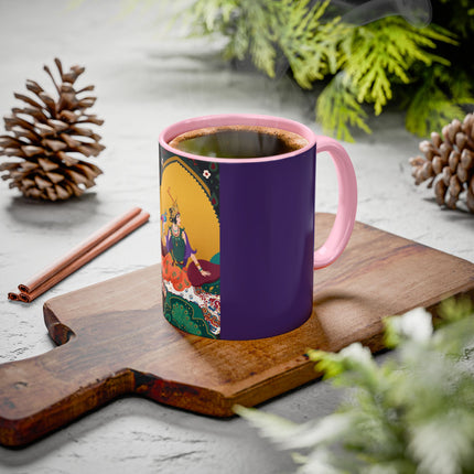 The Jewel Pavilion Colorful Mug (11oz, 15oz) – Royal Elegance, Peacock Beauty & Jewel-Toned Splendor