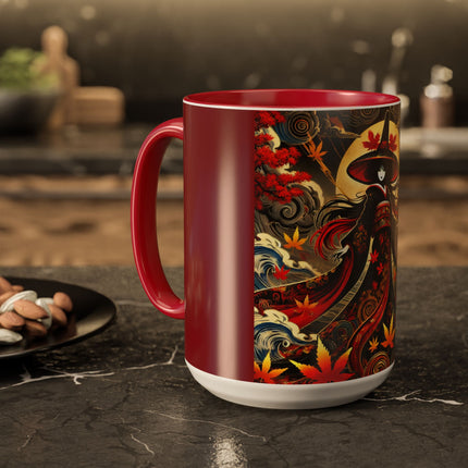 Kabuki Witch Colorful Mugs (11oz, 15oz)