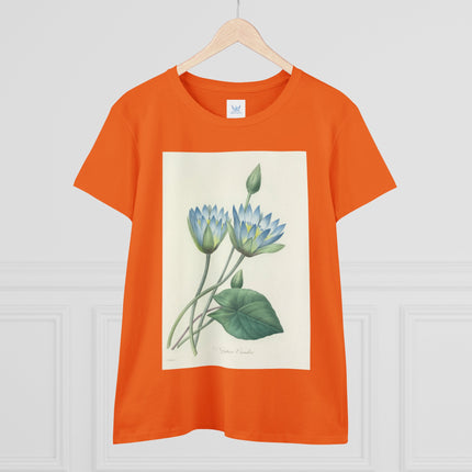 Choix des plus belles fleurs, Plate 055 by Pierre Joseph Redouté  Women's Midweight Cotton Tee