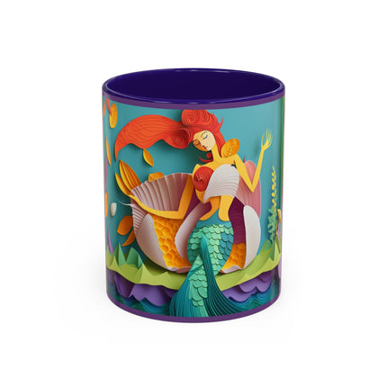 Charming Mermaid Colorful Mugs (11oz, 15oz)