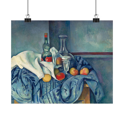 The Peppermint Bottle by Paul Cézanne Matte Horizontal Posters