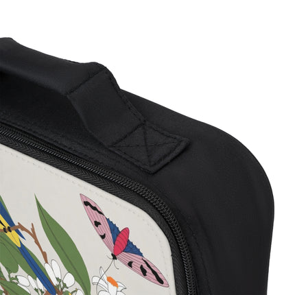 Blue Tit & Butterfly Lunch Bag – Spring Harmony & Delicate Beauty