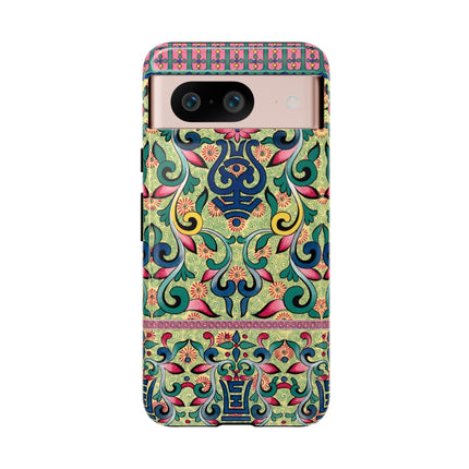 Colorful Flower Pattern by Owen Jones Phone Cases
