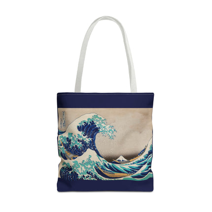 The Great Wave off Kanagawa by Katsushika Hokusai Tote Bag (AOP)