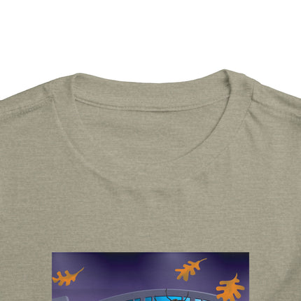 Whimsical Halloween Mischief Toddler Short Sleeve Tee