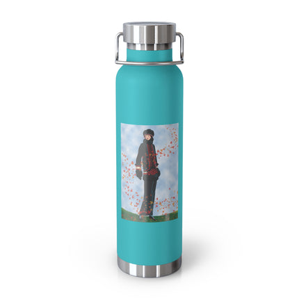 Elegance in Autumn Copper Vacuum Insulated Bottle, 22oz