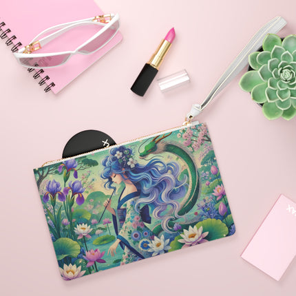 Fairy of the Koi Pond Clutch Bag