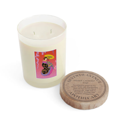Enchanting Geisha Scented Candle - Scented Candle - Full Glass, 11oz