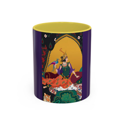 The Jewel Pavilion Colorful Mug (11oz, 15oz) – Royal Elegance, Peacock Beauty & Jewel-Toned Splendor