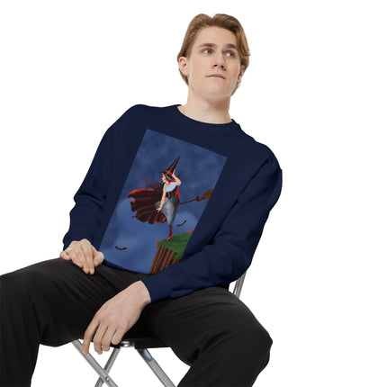 The Enchanted Witch Unisex Garment-Dyed Sweatshirt