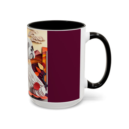 Shih Tzu at an Autumn Colorful Mugs (11oz, 15oz)