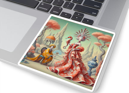 The Seahorse Court Kiss-Cut Stickers (4 Sizes)