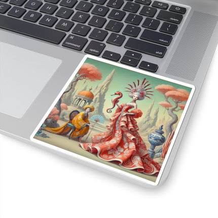 The Seahorse Court Kiss-Cut Stickers (4 Sizes)