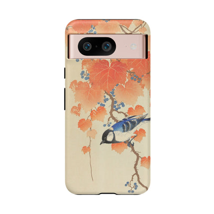 Japanese Bird and Branch by Ohara Koson Phone Cases