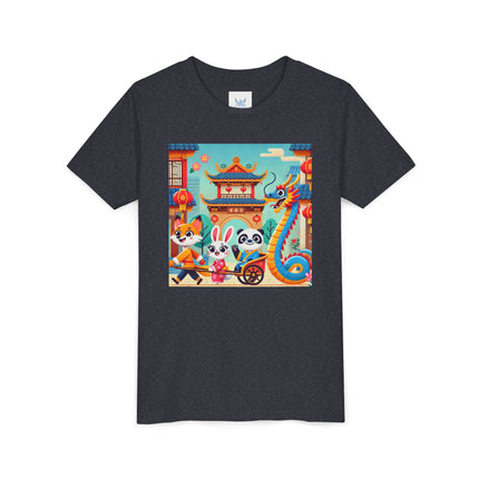Lantern Street Dragon Parade Youth Short Sleeve Tee