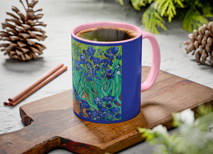 Irises by Vincent Van Gogh Colorful Mugs (11oz, 15oz)
