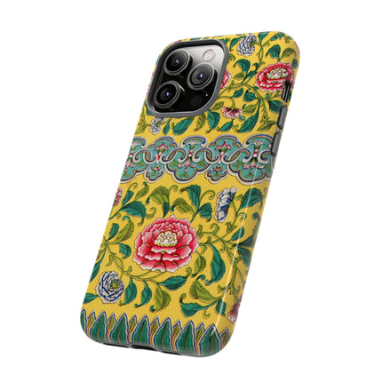 Chinese Floral Illustration by Owen Jones Phone Cases