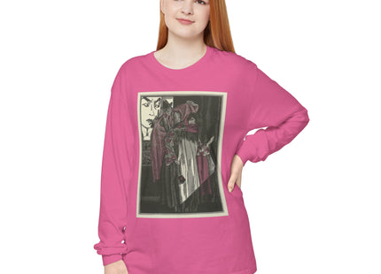 L’écran by Fernand Siméon Garment-dyed Long Sleeve T-Shirt