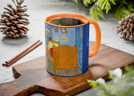 The Bedroom by Vincent van Gogh Colorful Mugs (11oz, 15oz)