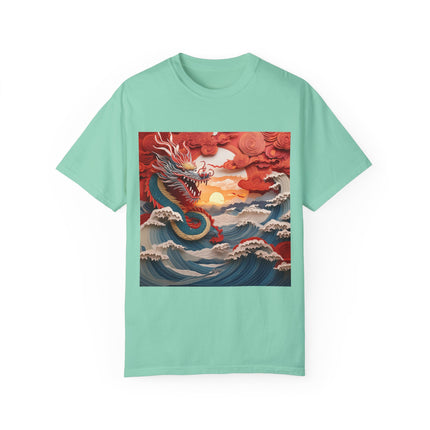Emergence of the Dragon Unisex Garment-Dyed T-shirt