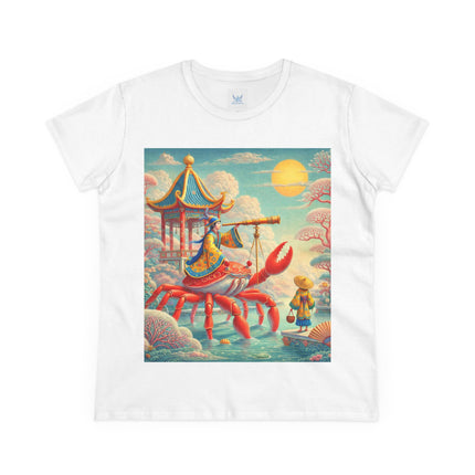 The Celestial Crab Navigator Cotton Tee