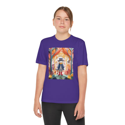 Cat in Boots in the Enchanted Forest Youth Competitor Tee