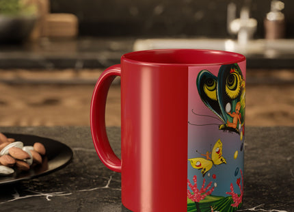 Flight Of Easter Delight Colorful Mugs (11oz, 15oz)