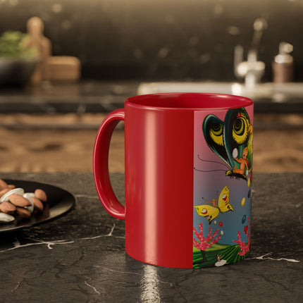Flight Of Easter Delight Colorful Mugs (11oz, 15oz)