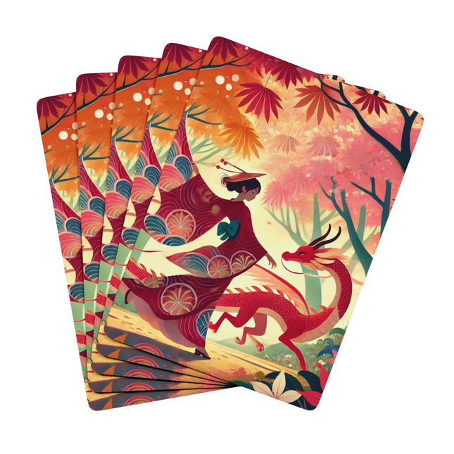 The Dragon Fairy’s Dance Playing Cards