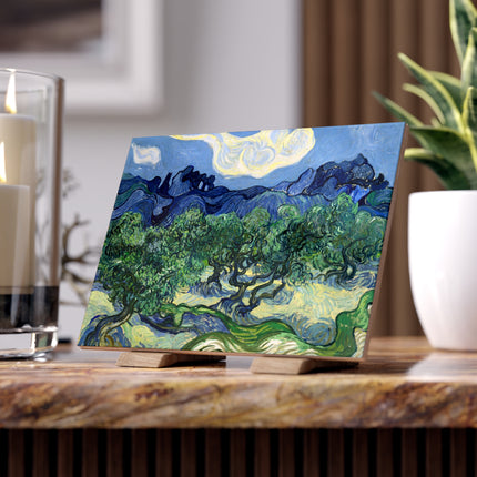 Olive Trees by Vincent Van Gogh Ceramic Tile