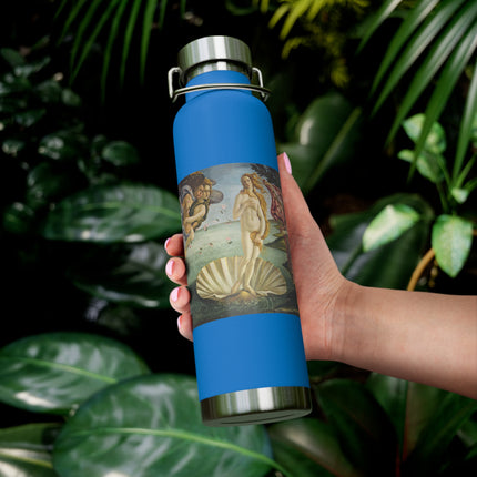 Birth of Venus by Sandro Botticelli Copper Vacuum Insulated Bottle, 22oz