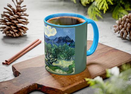 Olive Trees by Vincent Van Gogh Colorful Mugs (11oz, 15oz)