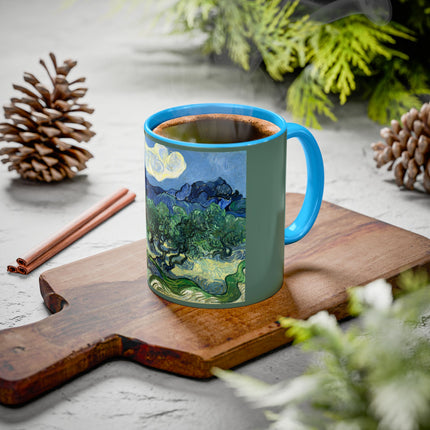 Olive Trees by Vincent Van Gogh Colorful Mugs (11oz, 15oz)