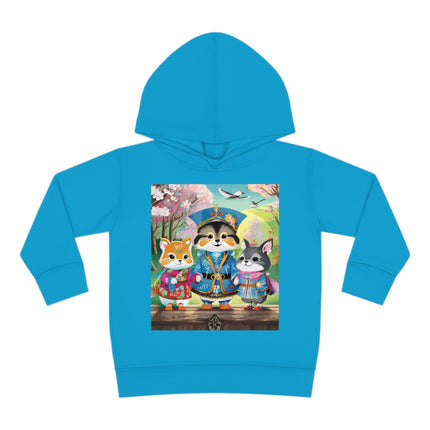 Fluffy Explorers Toddler Pullover Fleece Hoodie