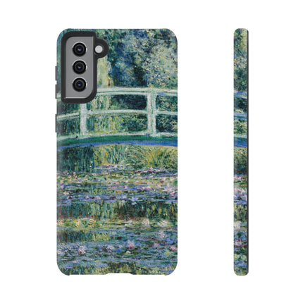 Water Lilies and Japanese Bridge by Claude Monet Phone Cases