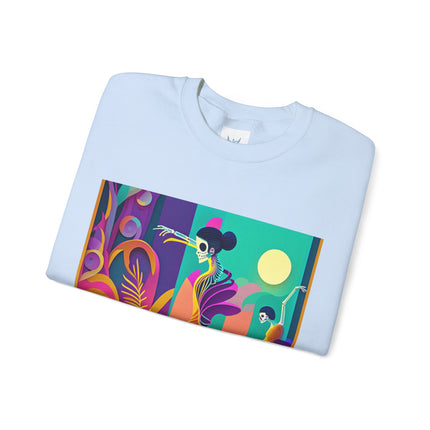 Dance of the Skeleton Ballerinas Unisex Heavy Blend™ Crewneck Sweatshirt