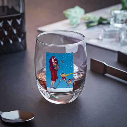Snowfall & Couture Whiskey Glass