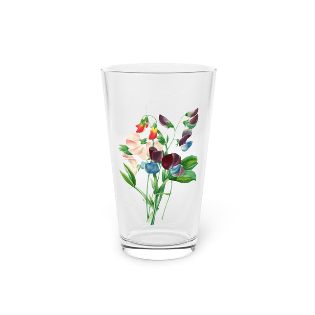 Sweet Pea Botanical Illustration by Pierre-Joseph Redouté Glass, 16oz