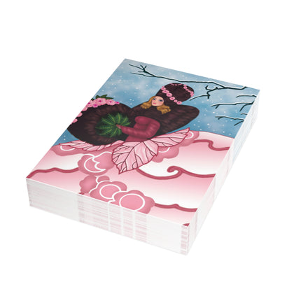 Winter Rose Empress Postcard Bundles (envelopes included)