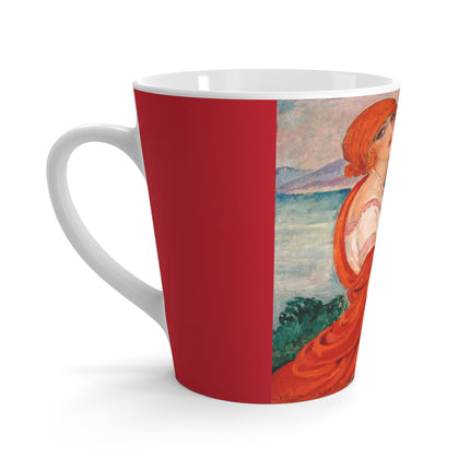 Sur la Route d'Anacapri by Gerda Wegener Latte Mug