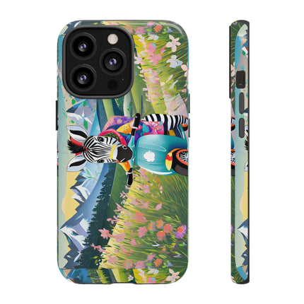 Stripes on Wheels Phone Cases
